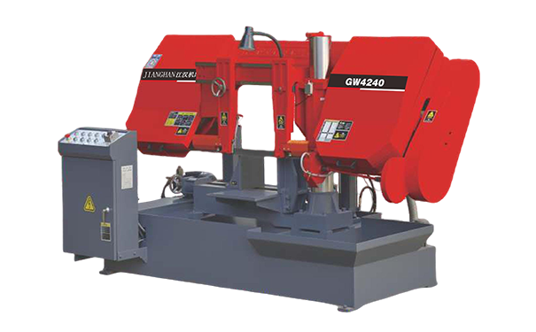 莲花GW4240双柱卧式带锯床