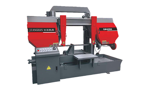 莲花龙门带锯床运行中途停止切割产生的原因是什么？